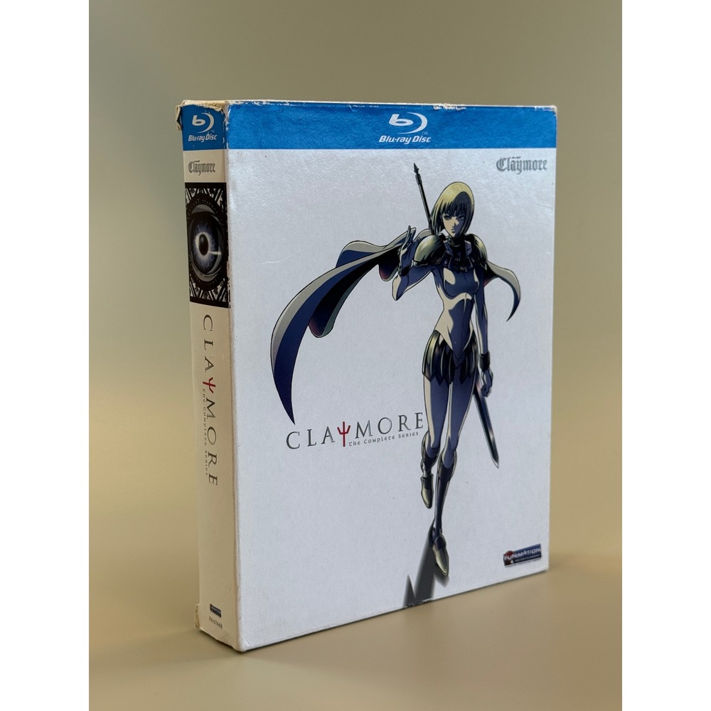 Claymore Complete Series Blu-ray Box Set Funimation 3-Disc Used